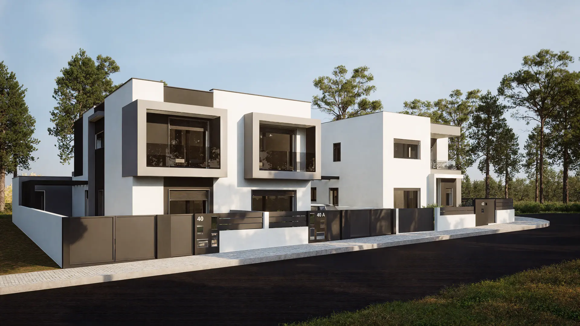 Casa geminada com piscina no Pinhal do General